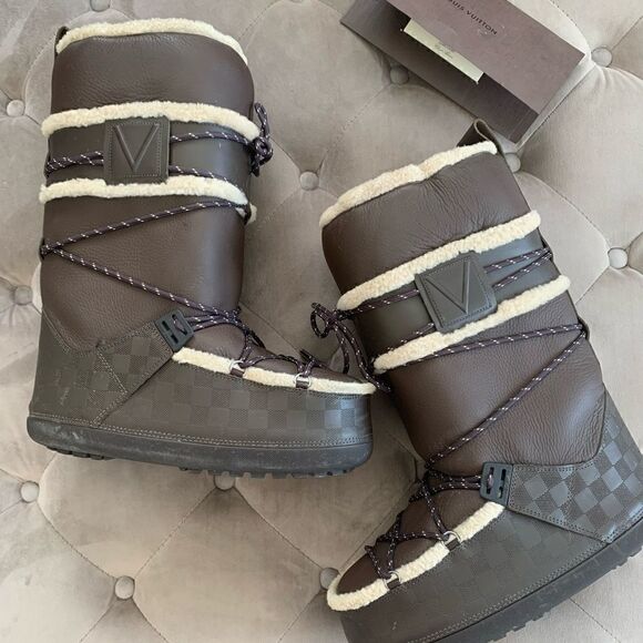 Louis Vuitton limited edition snowstorm boots - men size - Picture 1 of 13